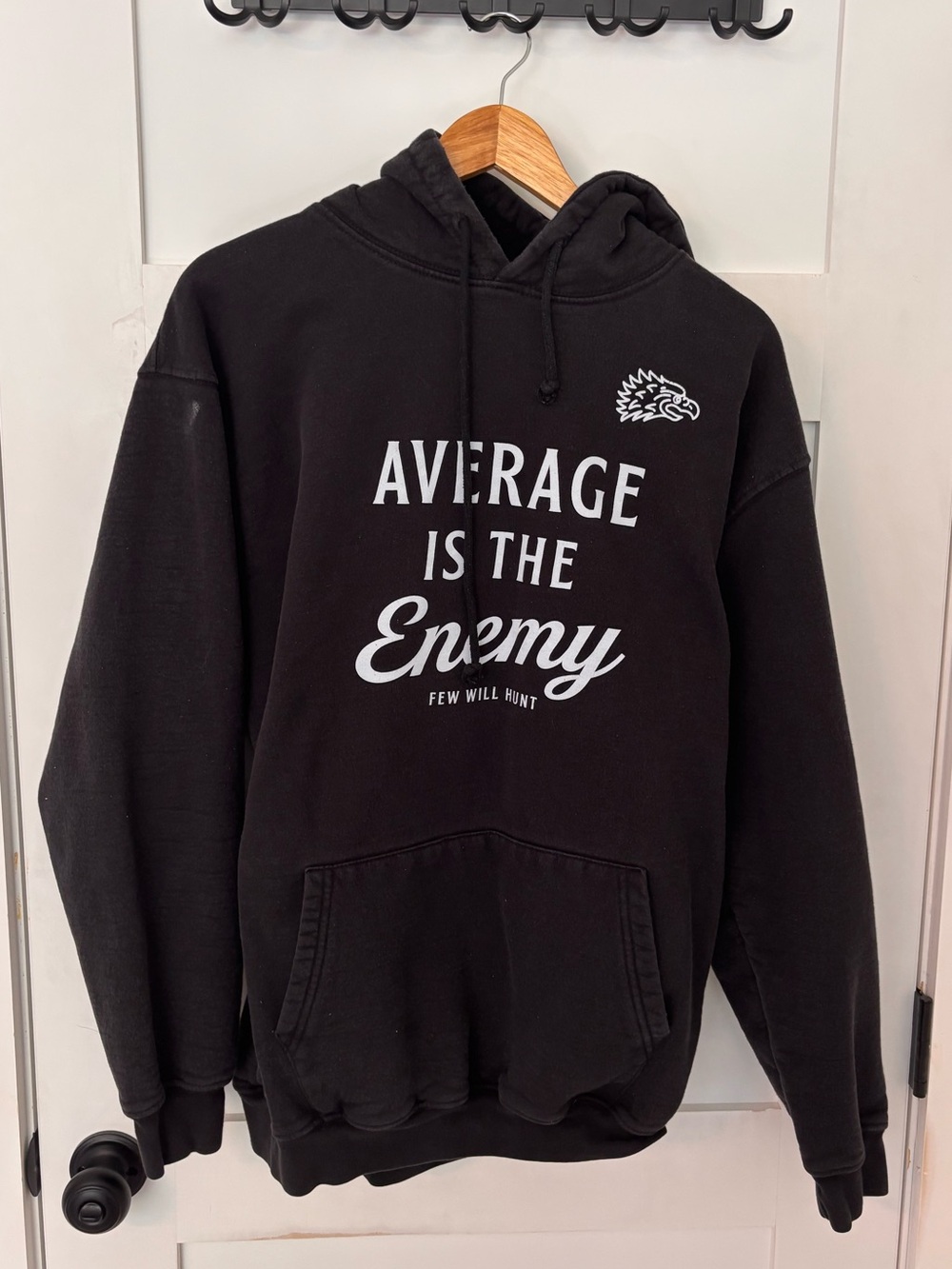 Few Will Hunt Average Is The Enemy oversized heavyweight hoodie